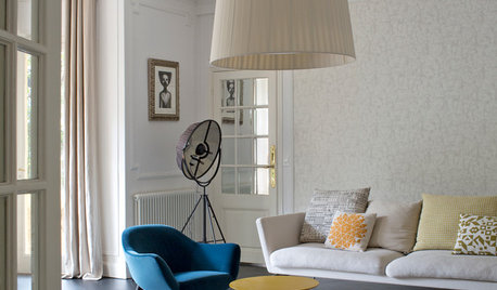 Salon de la semaine : Dans un appartement des années 30 à Nice