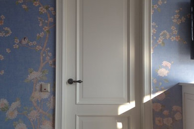 Example of a classic bedroom design in Other