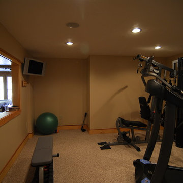 Adirondack Style Basement