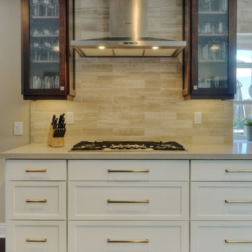 Sleek White Kitchen