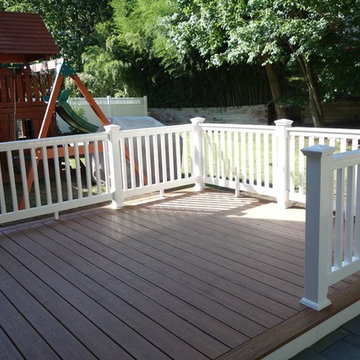 Outdoor Living Space - Paver Patio, Deck, Fire Pit