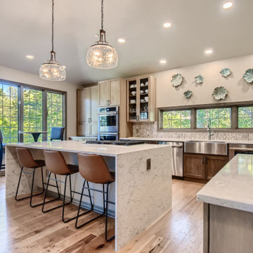 Large Rustic Kitchen