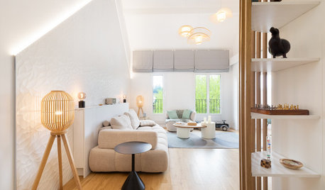 Avant/Après : De belles astuces réinventent ce séjour en duplex