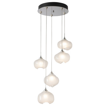 Hubbardton Forge 131123-LONG-84-YL Ume 5-Light Long Pendant in Soft Gold