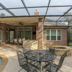 Montgomery county Texas Screen Pool Enclosure - Outdoor Structures