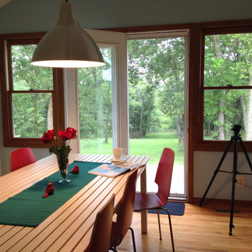 A Fresh New Dining Room, Redesigned for relaxing and enjoying