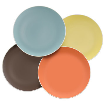 Pop Colours Accent Plates, Set of 4