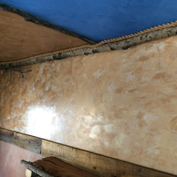 Italian Plasters, wood work, Examples, Country Nook
