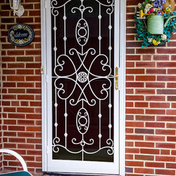 Steel Security Storm Door Gallery