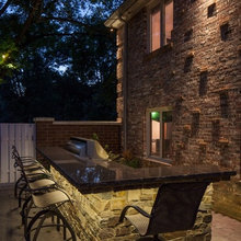 outdoor kitchen