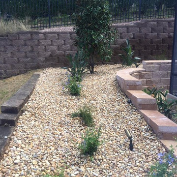 The Bella Lago Retaining Wall and Landscape Project
