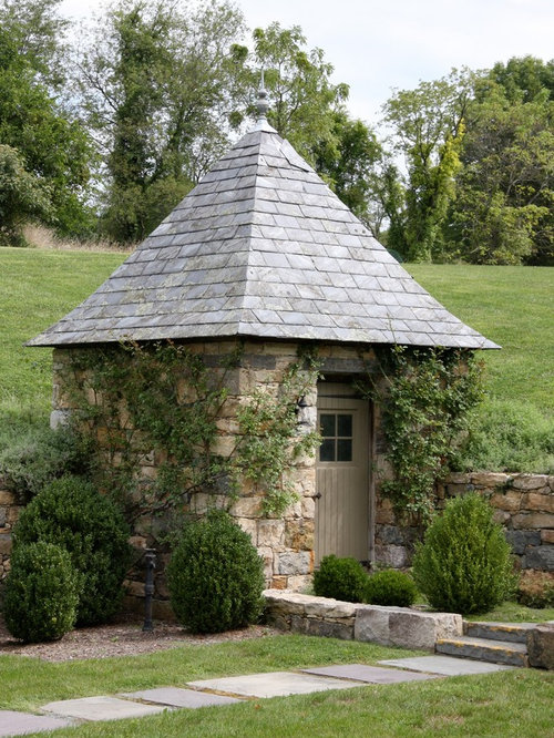 Dog Ear Slate Roof Houzz