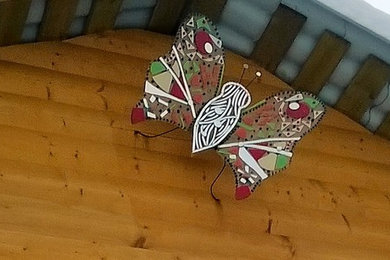 Бабочка Изделия из стекла для домашнего интерьера.Изысканность,вдохновение,полет