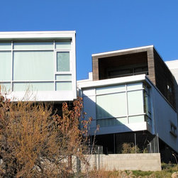 Modern Home With Insolroll Silver Screen Motorized Shades by Boise Blinds - Products