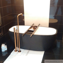 Sublime 1500 Stone Freestanding Bath By Plumbline - Bathtubs