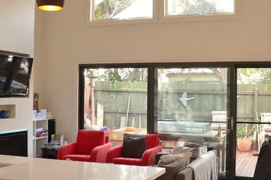 This is an example of a living room in Melbourne.