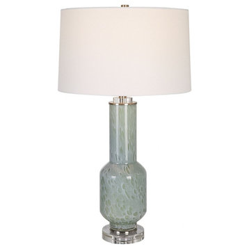 1 Light Table Lamp-30 Inches Tall and 17 Inches Wide - Table Lamps
