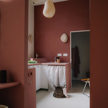 Un cocon terracotta au cœur d’une ancienne usine