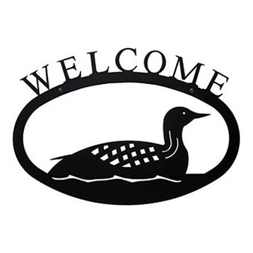 Loon Welcome Sign, 17.5"