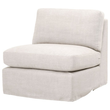 Lena Modular Slipcover 1-Seat Armless Chair