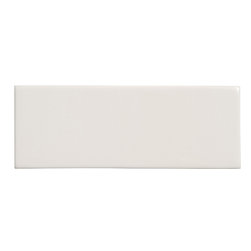 Tilt 3'' x 8 1/2'' Subway Tile in White Gloss - Wall And Floor Tile
