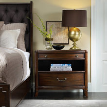 bedside tables and lamps