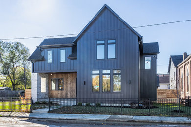 Minimalist exterior home photo in Indianapolis