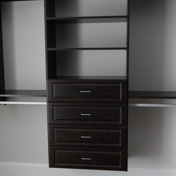 Master Closet in Chocolate