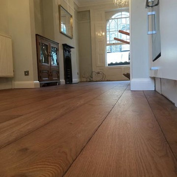 Hardwood flooring to Premises in North London Residence