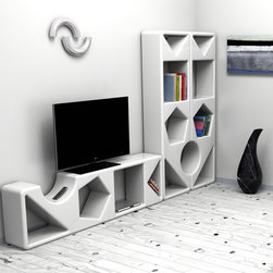 EUCLIDEA - Bookcases
