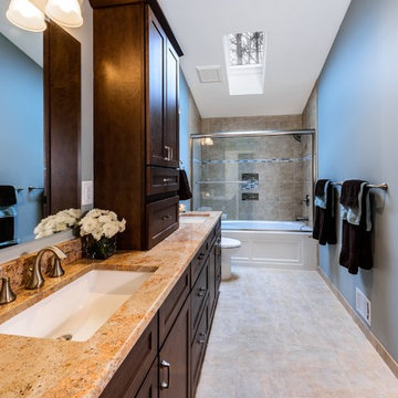Reston Transitional Master Bathroom