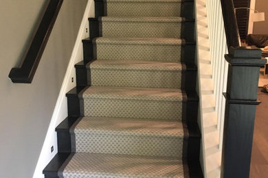 Inspiration for a staircase remodel in DC Metro