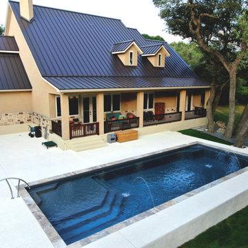 Aviva Pools - Vogue 40 - Gibraltar Grey