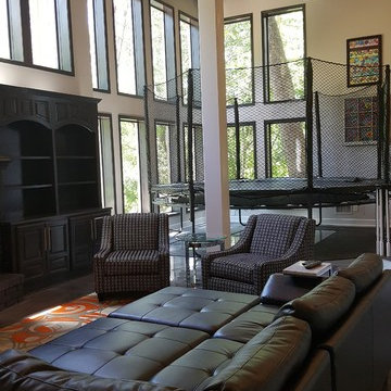 Lower Level Game Room and Catering Kitchen