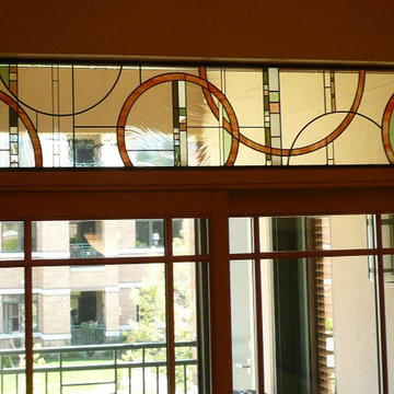 Samples of various designs and applications in Stained Glass.