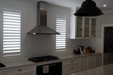 Waterproof Plantation Shutters - for the kitchen
