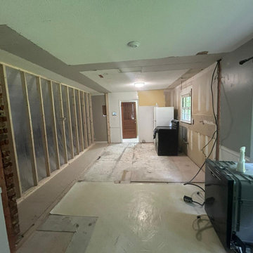 Removing load bearing wall/kitchen remodel