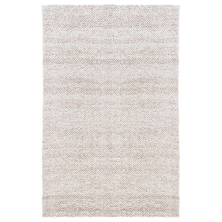 Chevron Hand-woven Jute Area Rug by Kosas Home