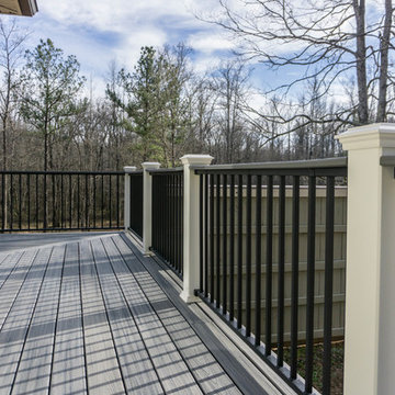Cedar Creek Deck (Trex, Fortress Railing, PlyGem PVC Trim)