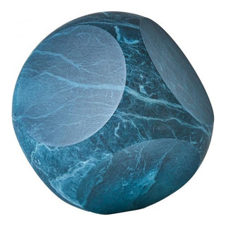 Square Alabaster Blue Object - Contemporary - Decorative Objects And ...