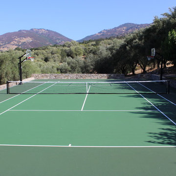Backyard Tennis Courts