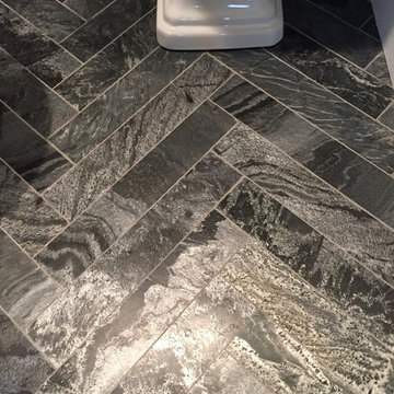 Petite Half Bath With Bling