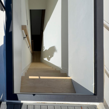 Project #145 | Modern Staircase Renovation in Victorian Townhouse