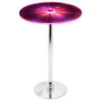 LumiSource Spyra Light Up Adjustable Bar Table