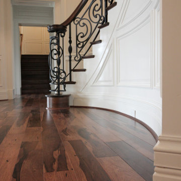 Project #74 | Circular Staircase with Hand-Forged Metal Panels