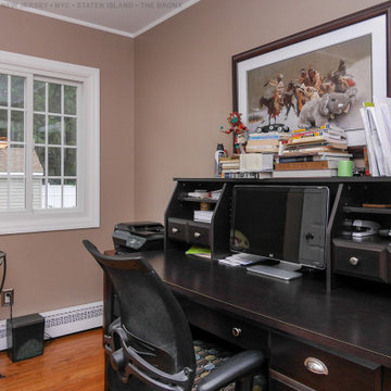Lovely Home Office with New Gliding Window - Renewal by Andersen NJ / NYC