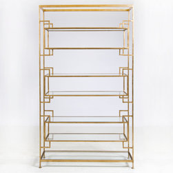 wolrds away gold leaf - Display And Wall Shelves 