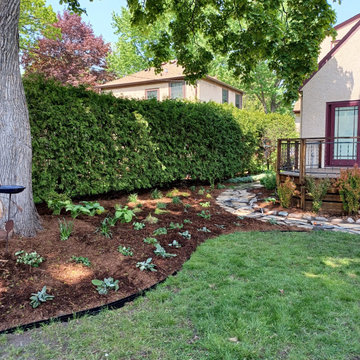 Grading & Drainage Correction with Garden Redesign – South Minneapolis
