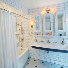 downstairs or spare bathroom