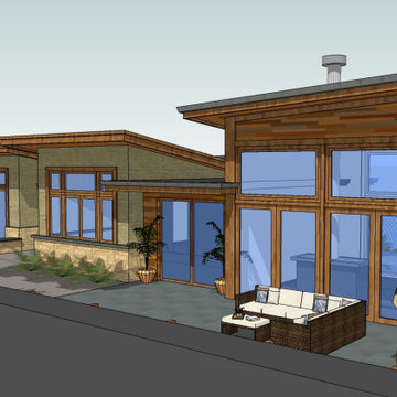 Zero Net Energy (ZNE) Pacific North West Coastal Home